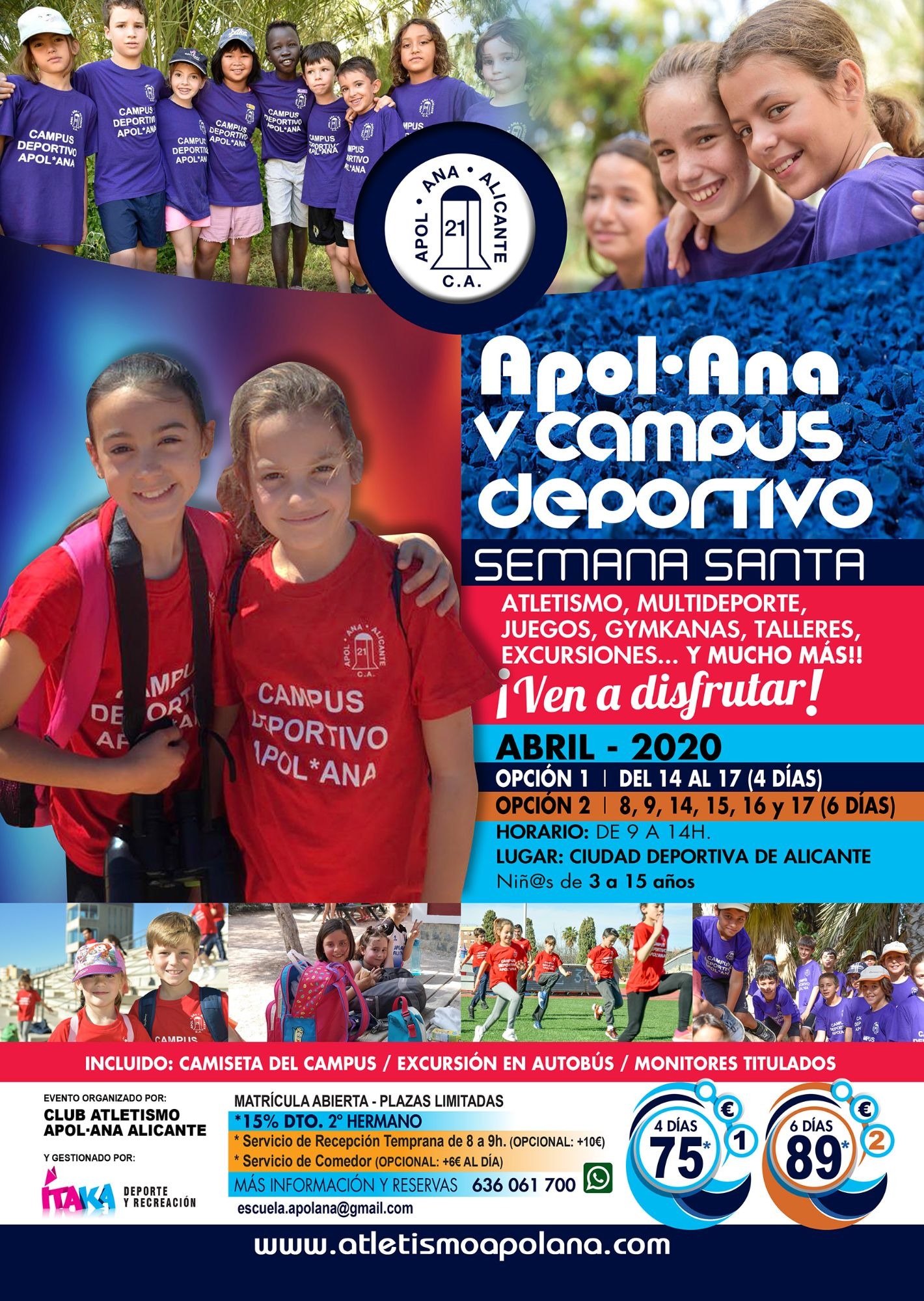 V CAMPUS DEPORTIVO SEMANA SANTA APOLANA 2020